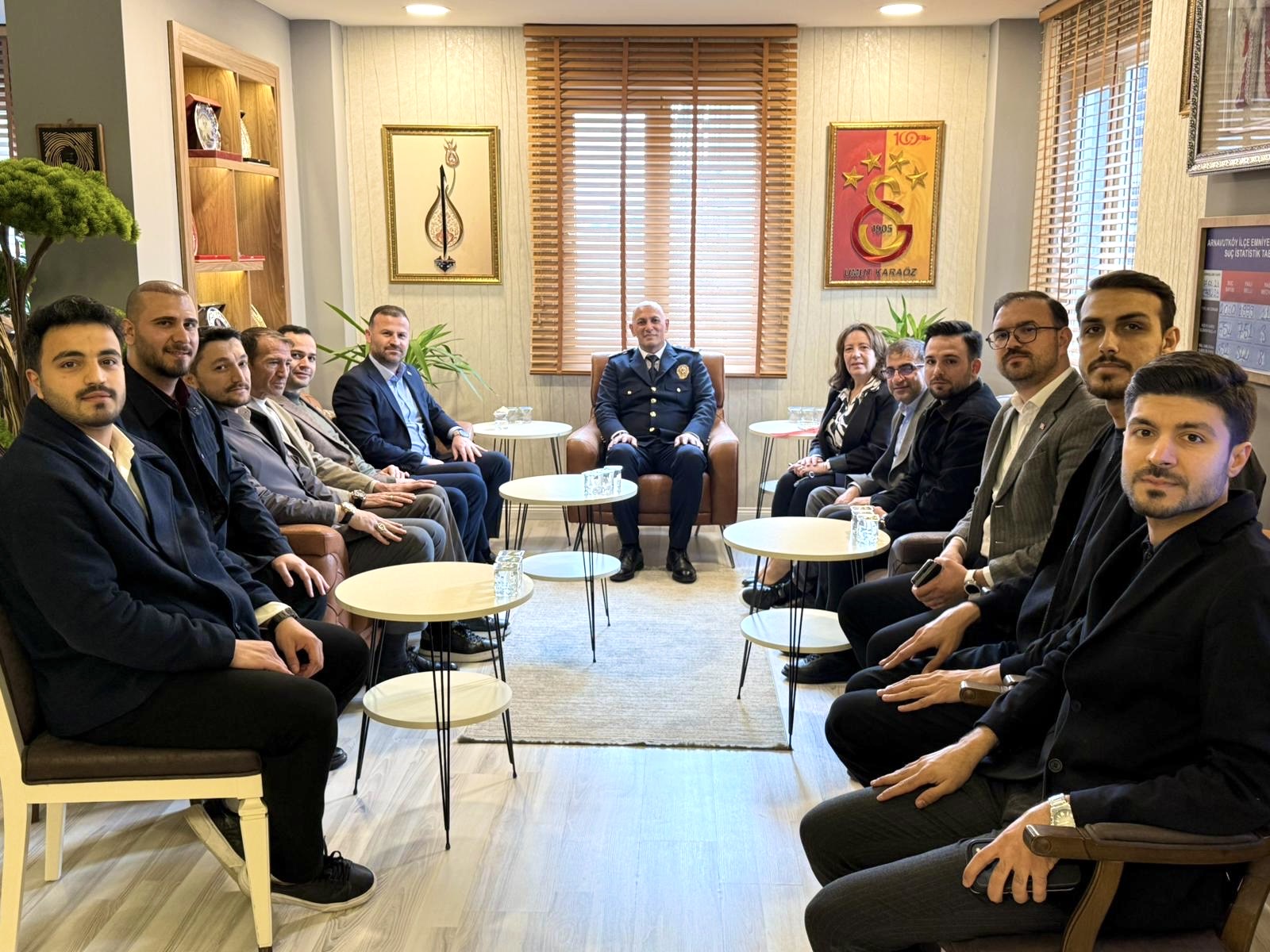 Türk Polis Teşkilatımızın 181. Kuruluş Yıl Dönümü ve Polis Haftası münasebetiyle ziyaret ettik