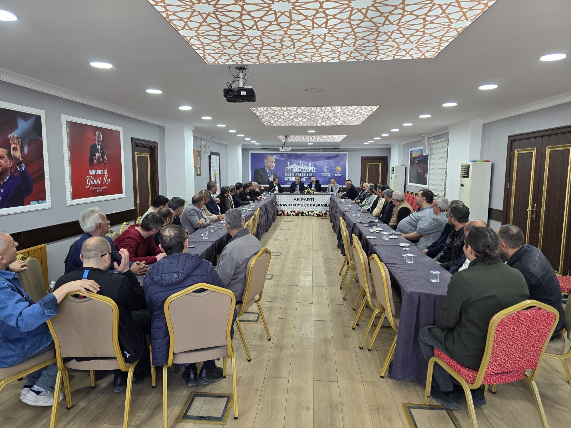 mahalle başkanları toplantımızı gerçekleştirdik.