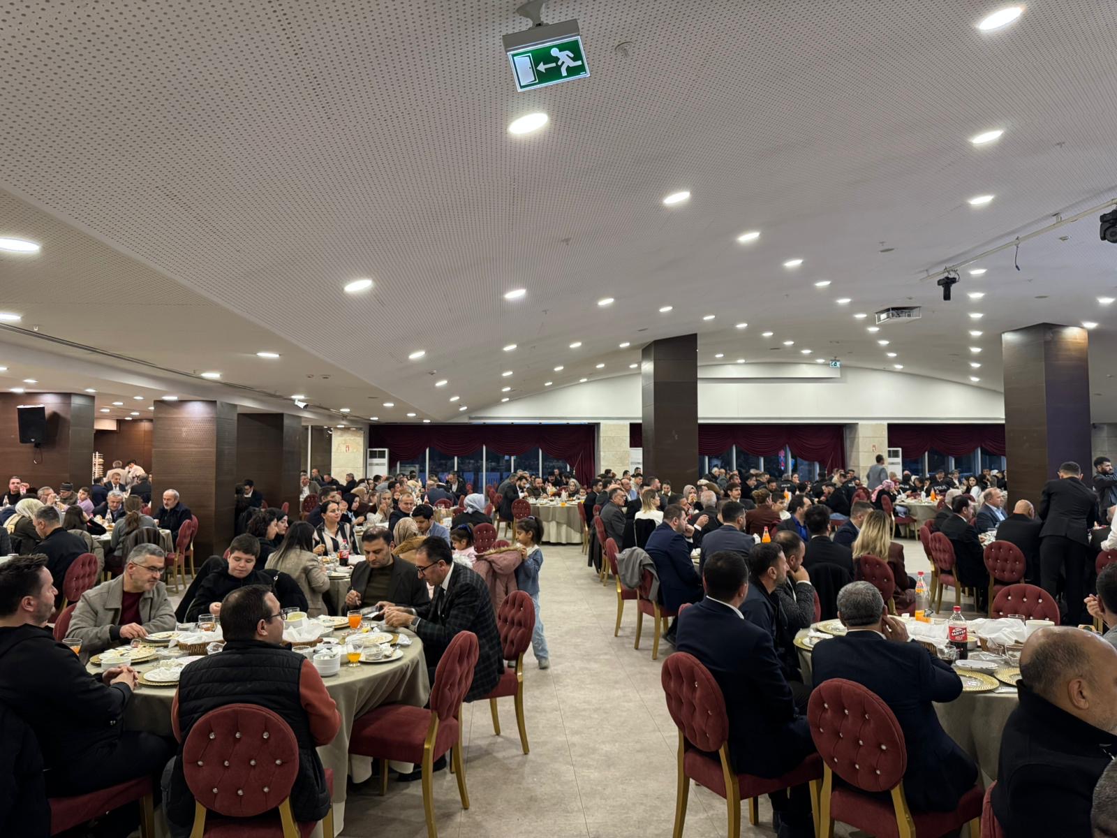 İlçemizde bulunan ilçe Protokol için düzenlenen iftara katılım sağladık