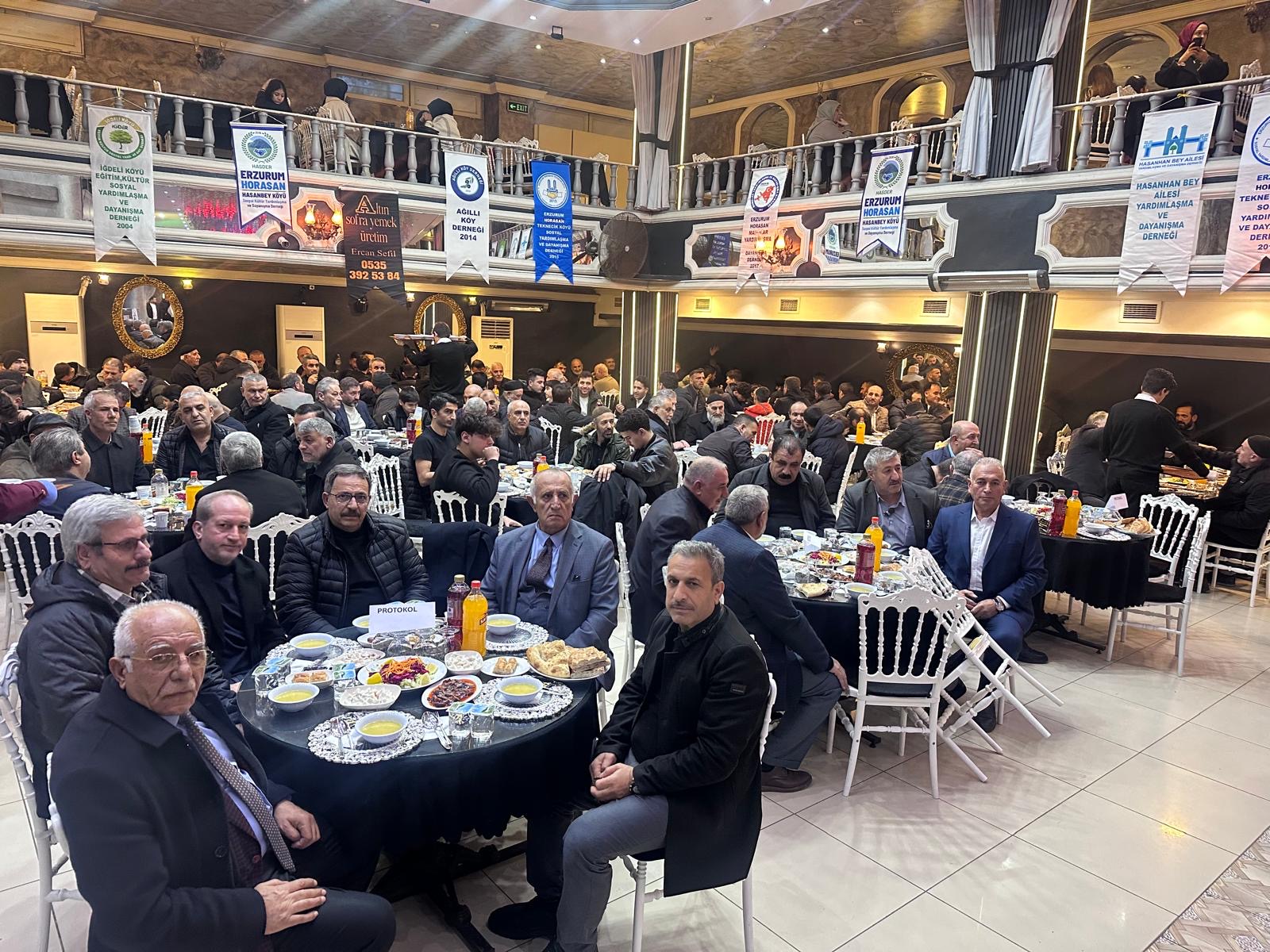 İstanbul Horasanlılar Federasyonu’nun düzenlediği iftar Programına katıldık