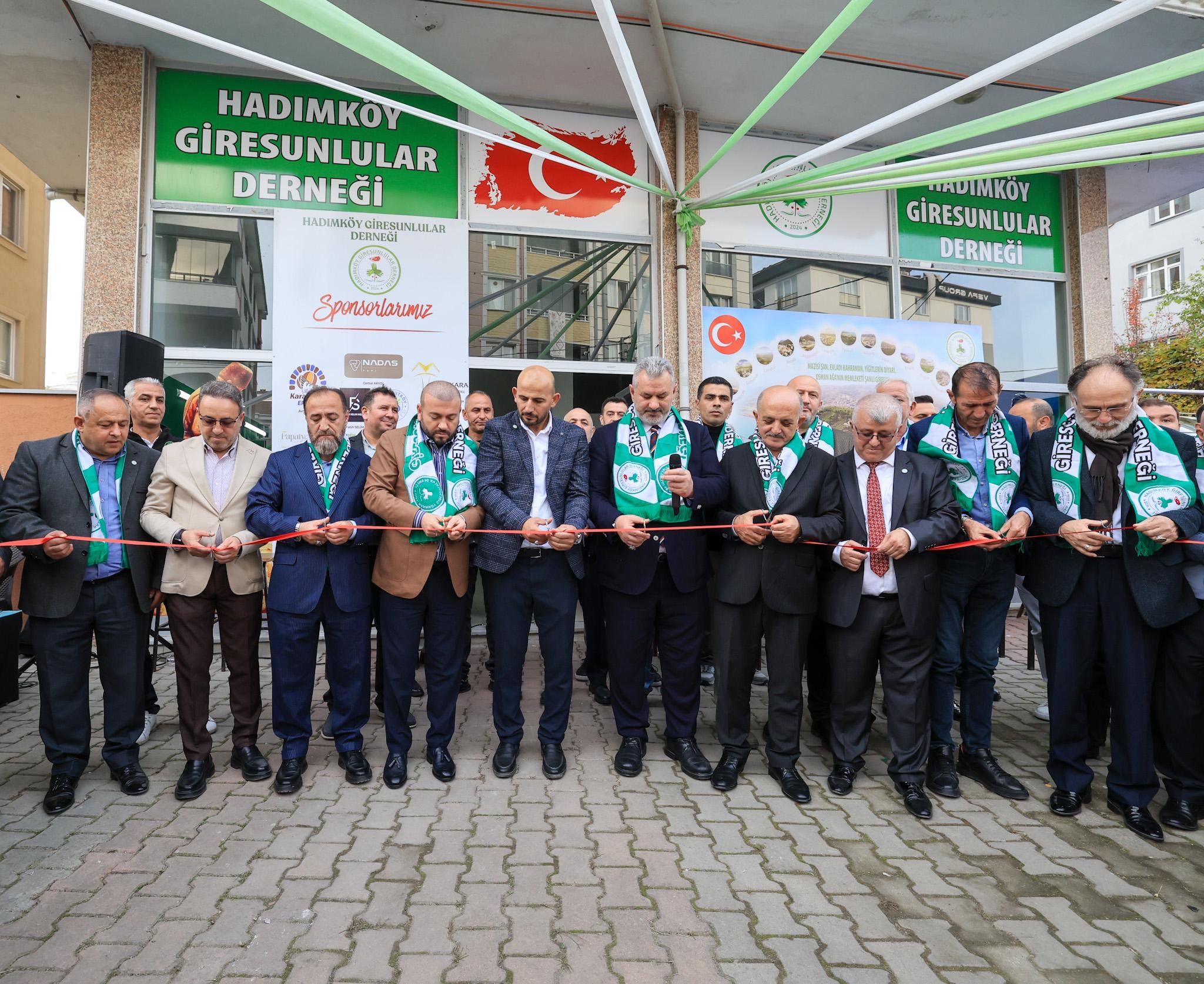 Hadımköy Giresunlular Derneği Açılışı